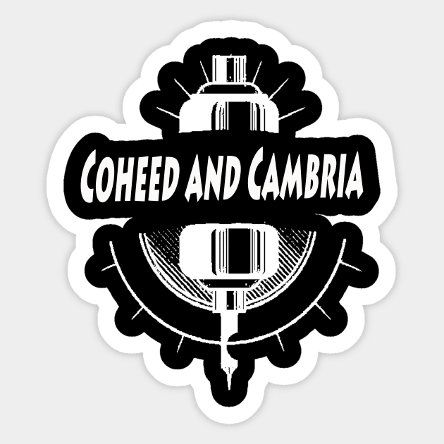 vintage coheed and cambria Sticker by inidurenku official